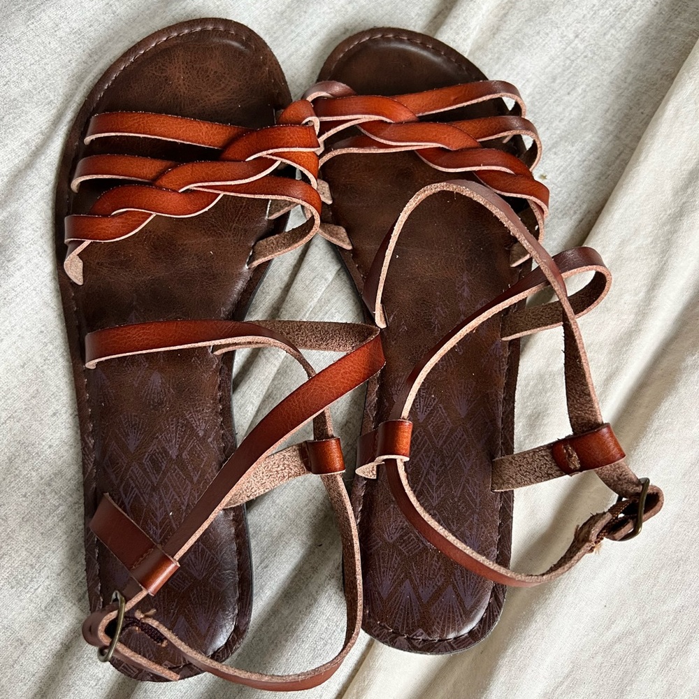 Brown sandals